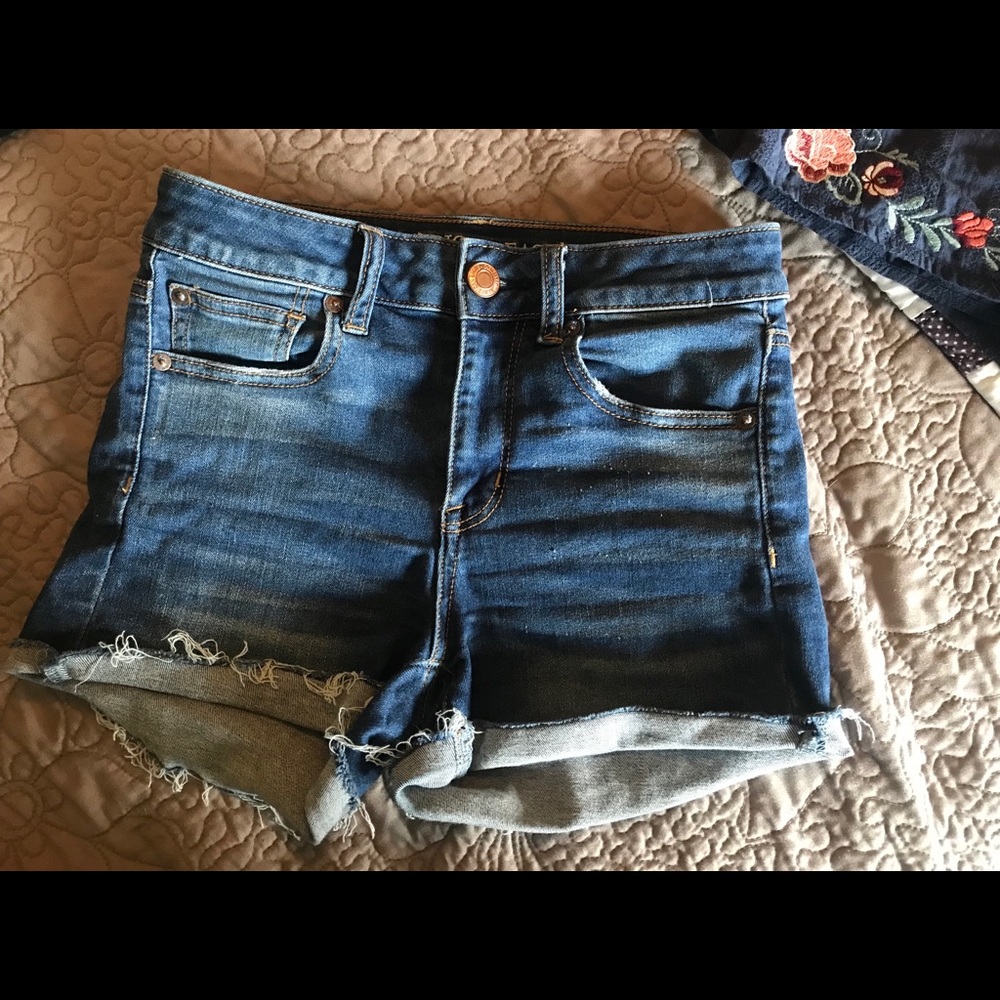 American Eagle Barely Worn Denim Shorts